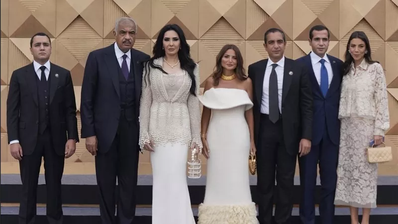 حضور المؤتمر الصحفي الذي يسبق الافتتاح  يشهدون ميلاد أيقونة ثقافية جديدة على أرض الحضارة