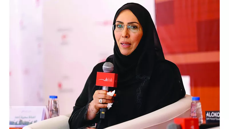 سميرة احمد في معرض الشارقة : الفن بالنسبة لي مسؤولية وليس مجرد حضور