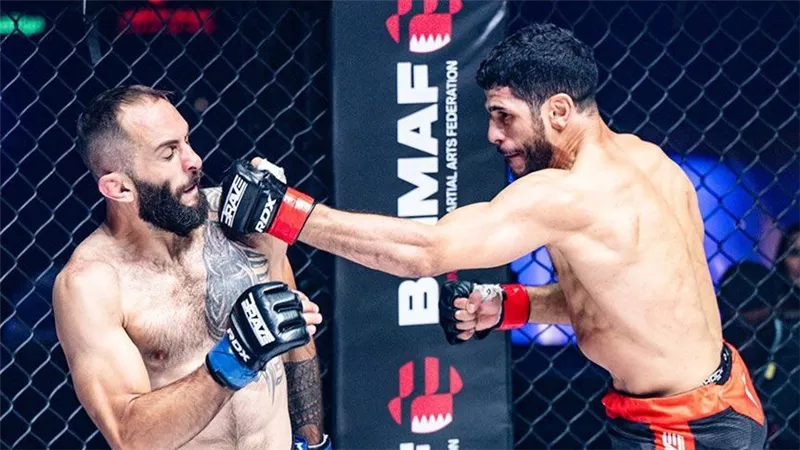 البحرين تسيطر في BRAVE CF 101 وانتصارات تاريخية لفريق KHK MMA