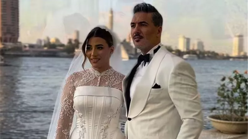 اللقطات الأولى من حفل زفاف هايدي موسى في القلعة