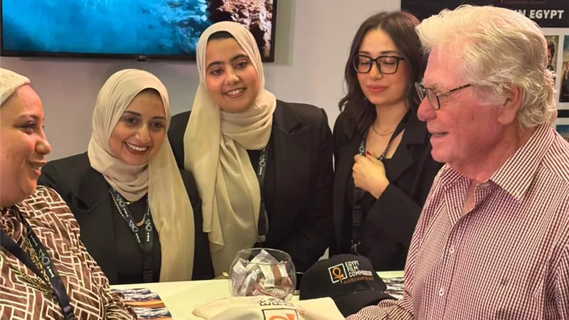 حسين فهمي يفتتح سوق القاهرة السينمائي: إن شاء الله دورة موفقة بوجودكم