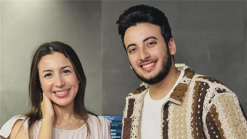 جنات والحسن عادل يجتمعان في دويتو بعنوان اللية حلوة