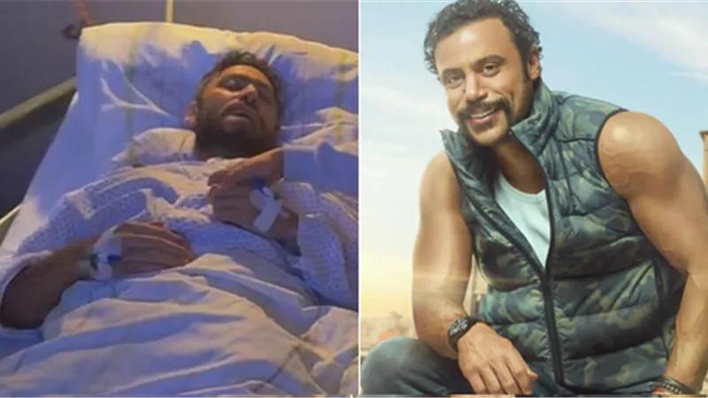 محمد عادل إمام يدعم تامر حسني في أزمته الصحية: هترجع أقوى من الأول