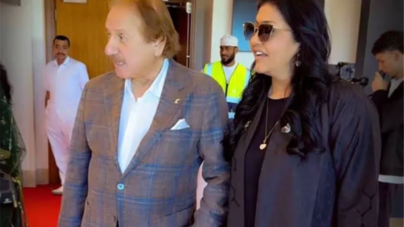 مساحة تحتضن الإبداع.. محمد المنصور ينشر صورة تجمعه بـ فاطمه الحوسني من المهرجان السينمائي الخليجي 2025