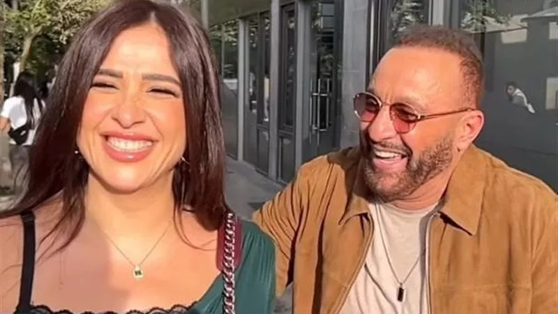 شاهد رومانسية أحمد السقا وياسمين عبدالعزيز من في أول يوم تصوير 