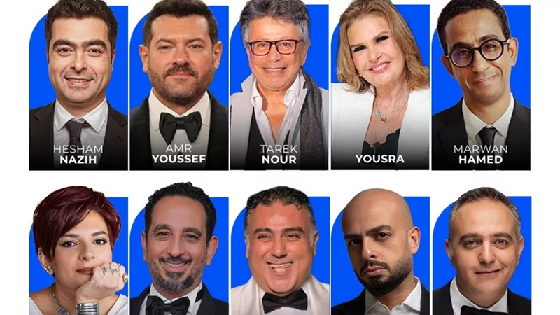 طارق نور ويسرا وعمرو يوسف ومروان حامد وهشام نزيه ضمن لجنة تحكيم النسخة الثانية من مسابقة 