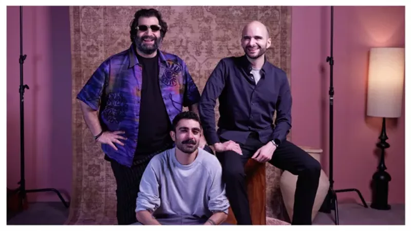 ستوديو البحر الأحمر : سيريل عريس وحسن عقيل وتينو كرم يستكشفون الحب في فيلم نجوم الأمل والألم على خلفية اضطرابات بيروت
