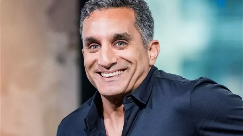 باسم يوسف يكشف عن لقطات من حفل افتتاح متحف ليبيا الوطني