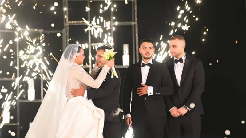 الصور الأولى من حفل زفاف ابنة محمد هنيدي