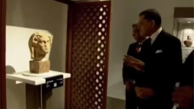 جولة الرئيس عبدالحميد الدبيبة وقيادات ليبيا داخل المتحف الوطني الليبي