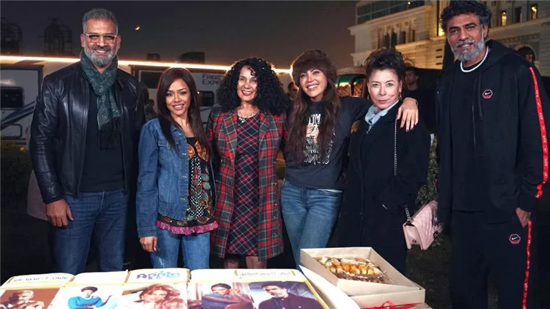 ريهام حجاج تشارك أول صورة من كواليس مسلسل «توابع» وتعلن انطلاق التصوير