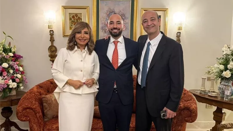 طلاق عمرو أديب ولميس الحديدي رسميًا بعد 25 عامًا من زواجهما