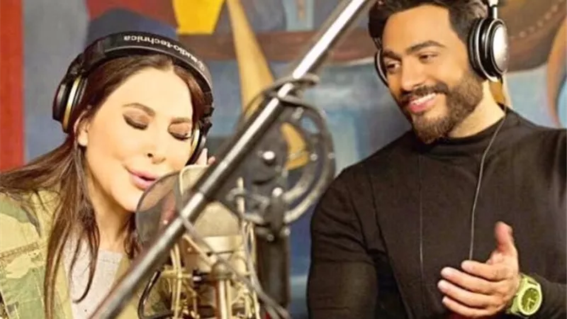 أربع قنوات تنقل حفل اليسا وتامر حسني الليلة مباشرة
