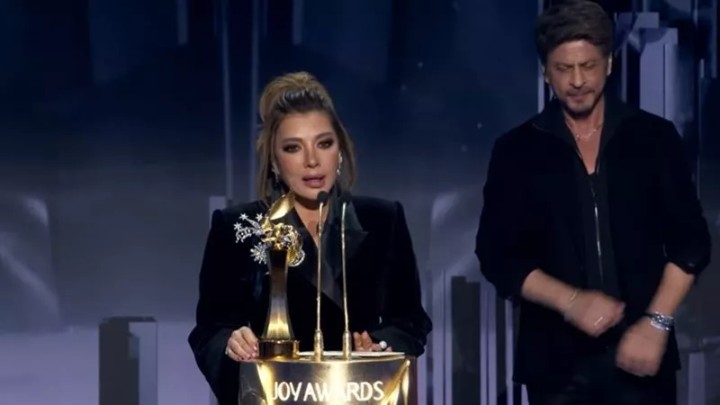 أصالة تفوز بجائزة صناع الترفيه الفخرية في حفل Joy Awards 2026