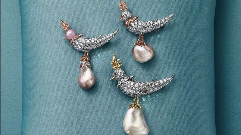  Tiffany تكشف عن تحفة فنية تمزج الطبيعة بالحرفية الرفيعة في مجموعة the bird on a pearl
