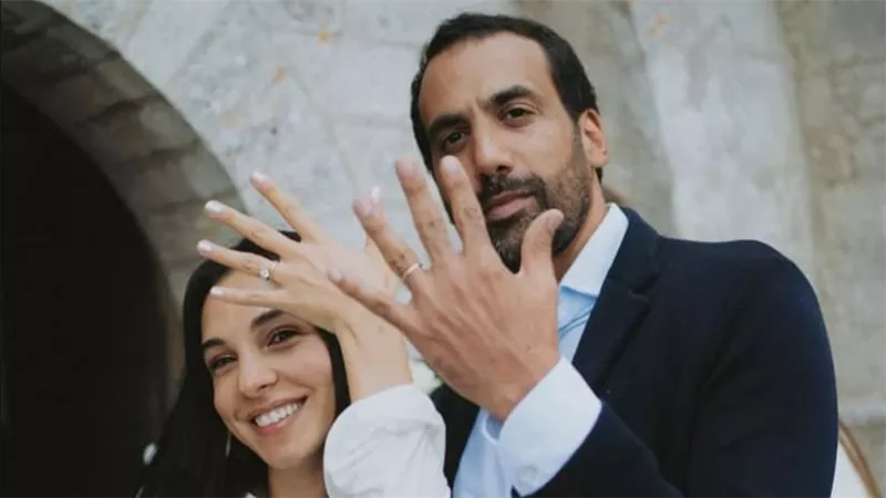 هكذا احتفل إدريس عبدالعزيز زوج سلمى أبو ضيف بعيد ميلادها