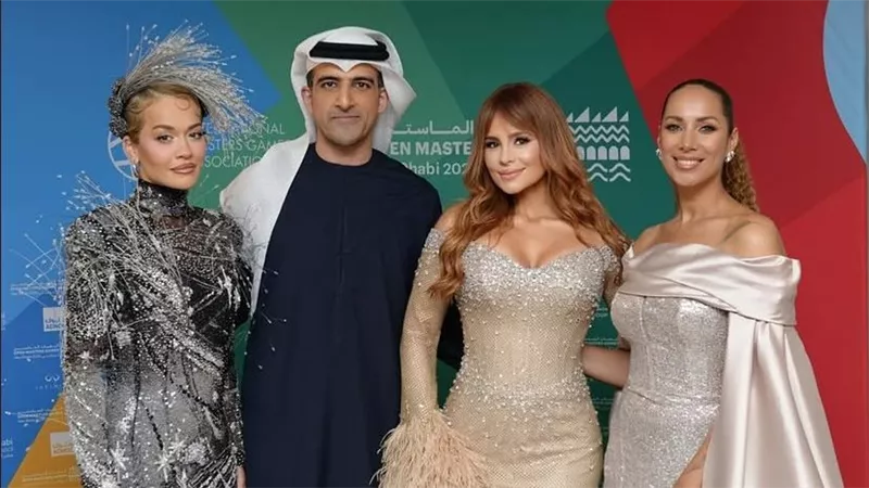كارول سماحة تتألق في حفل افتتاح Open Masters Games 2026 إلى جانب نجوم عالميين