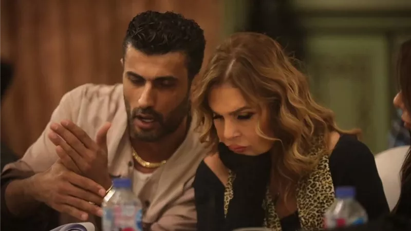 محمد سامي يستعين بالمخرج خالد يوسف في أول مشهد من  