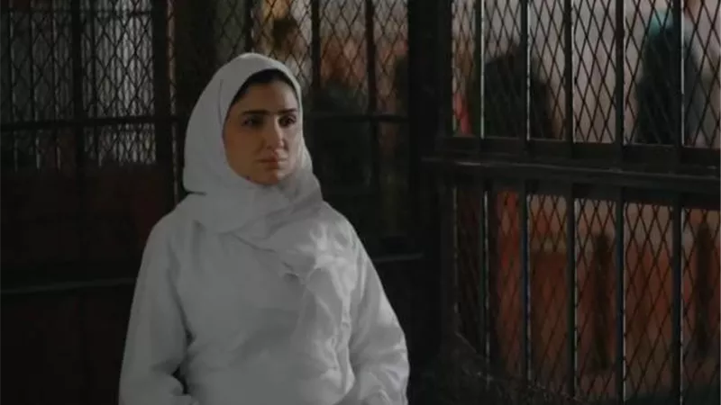 حبس مي عمر في الحلقة الثامنة من مسلسل 