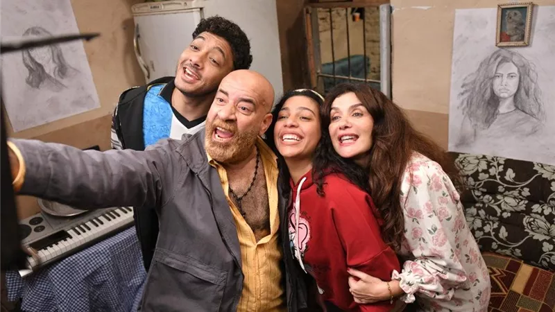 كواليس أبطال فيلم موسم عيد الفطر  