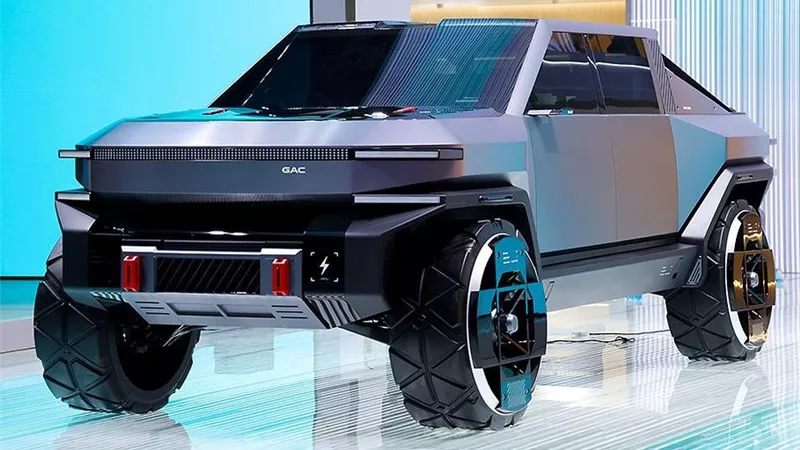 GAC Pickup 01 الشاحنة الكهربائية التي تهدد سيبر ترك
