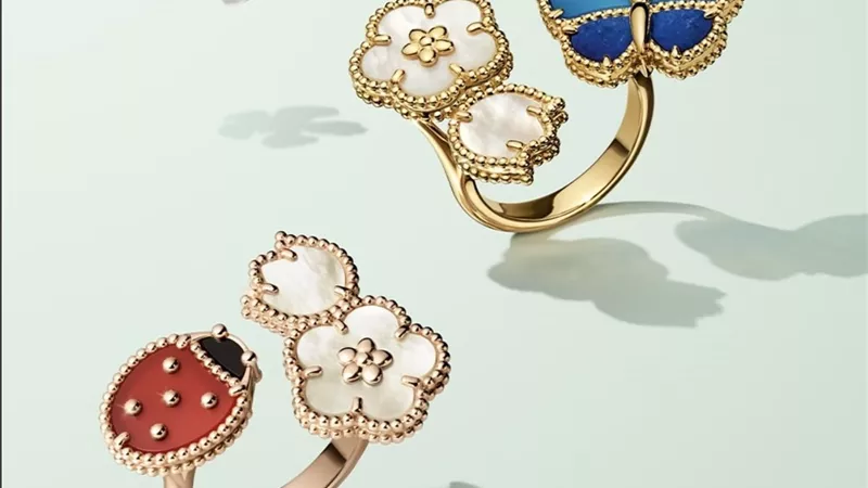 Van Cleef & Arpels تزهر ذهبًا… تشكيلة ربيعية تنبض بالحياة