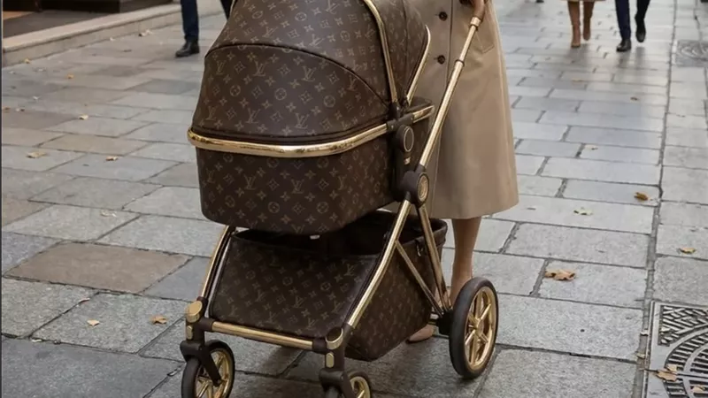 Louis Vuitton تدخل عالم الأمومة بعربة أطفال فاخرة تثير الجدل
