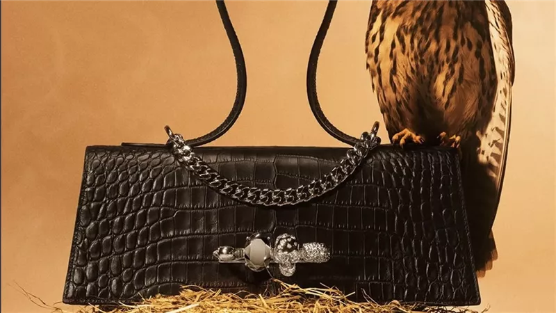 ألكسندر ماكوين تعيد تعريف الأناقة بحقيبة The Jewelled Top Handle