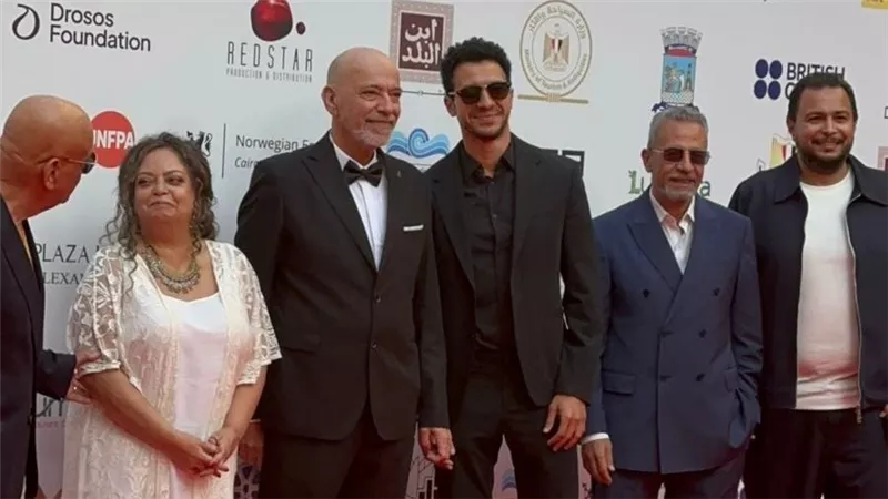 عصام عمر و باسم سمرة و ركين سعد فى افتتاح مهرجان الإسكندرية للفيلم القصير