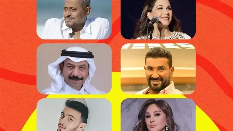 منهم تامر حسني وجورج وسوف و الشامي.. يضيئون مهرجان جرش في دورته الـ40