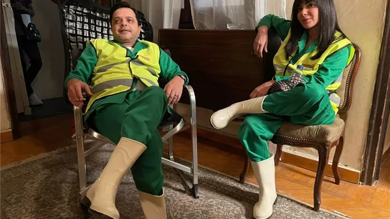 محمد هنيدي ومنى زكي يجتمعان في “الجواهرجي”
