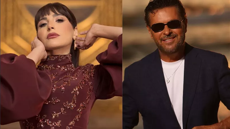 راغب علامة وعبير نعمة يختتمان مهرجان تيميتار في المغرب