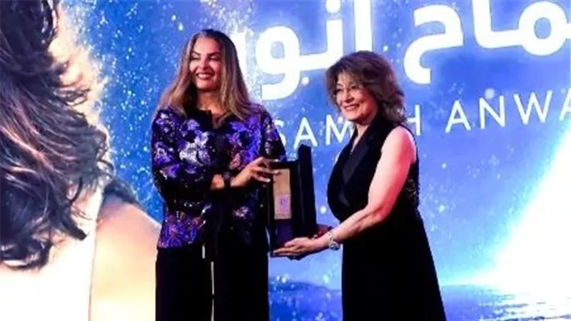 تكريم سماح أنور في مهرجان الدار البيضاء للفيلم العربي