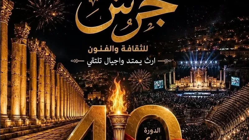 اليوم.. انطلاق حفل افتتاح مهرجان جرش للثقافة والفنون في دورته الـ40 وتشغيل الهيبودروم للمرة الأولى