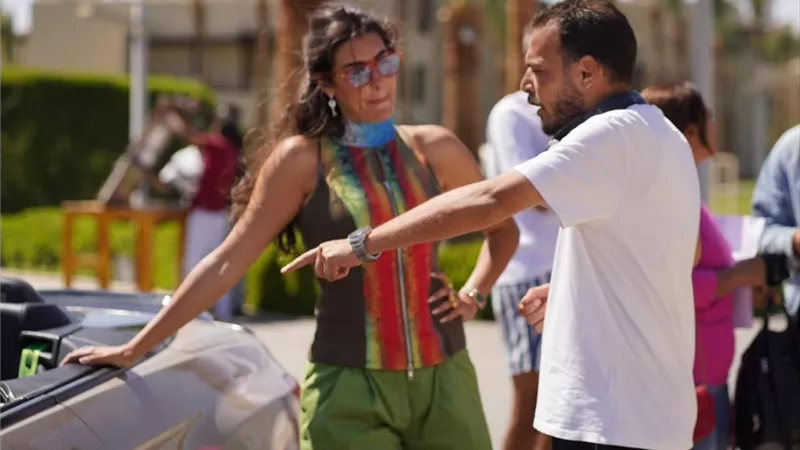 ياسمين صبري تكشف مفاجأة «نصيب».. صورة جديدة من الكواليس