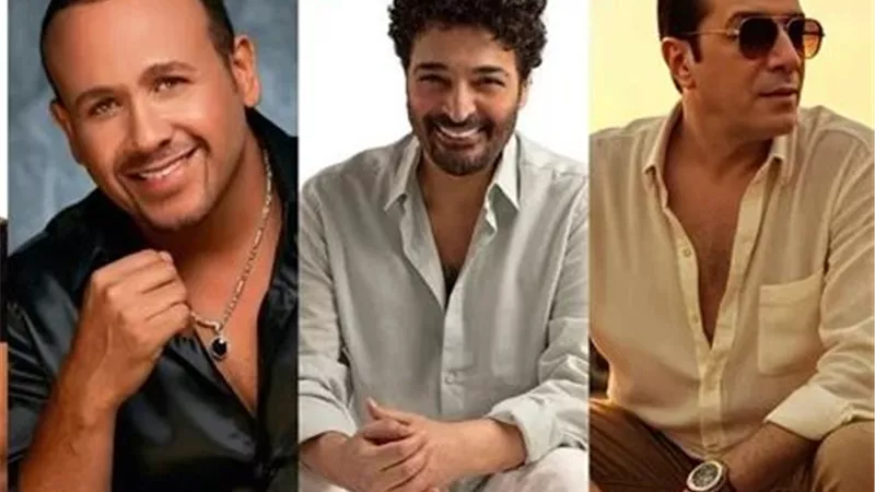 مصطفى كامل وحميد الشاعري وهشام عباس وإيهاب توفيق.. نجوم التسعينات يشعلون الأجواء في حفل 