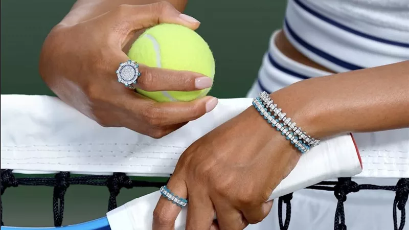     مجوهرات Marli تزين أجواء US Open بخواتم وأساور لافتة