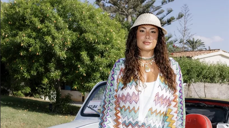 هند صبري تتألق بإطلالة صيفية ملونة في أحدث ظهور لها من توقيع Missoni 