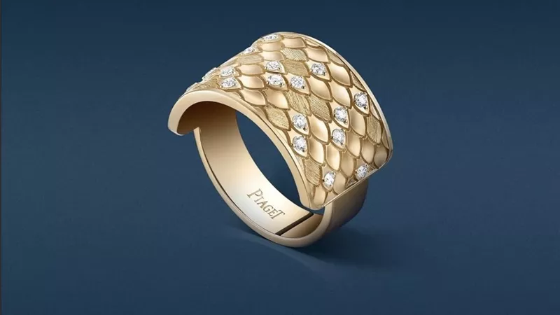 مجموعة Glow من Piaget.. تصاميم ذهبية تتلألأ بالألماس