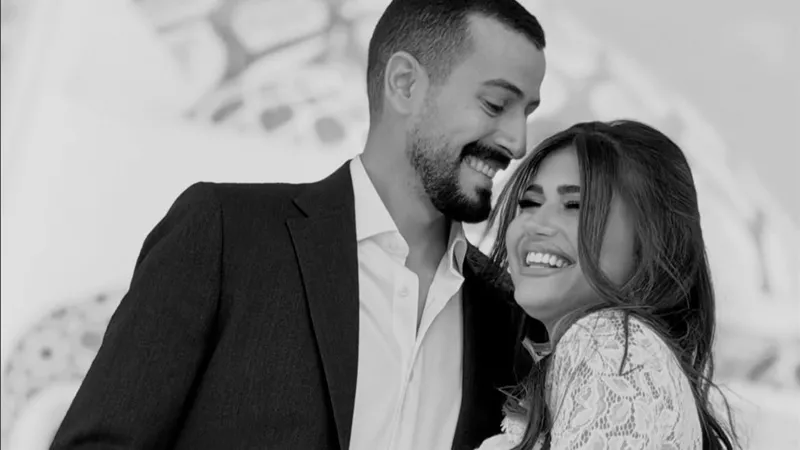 صور من عقد قران ديانا هشام في أجواء عائلية