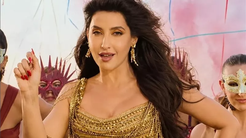 نورا فتحي تخطف الأنظار في الأغنية الدعائية لفيلم Jailer 2 بطولة راجينيكانث