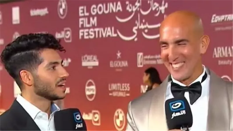 مينا مسعود يحلم بفيلم فرعوني عالمي.. ماذا قال عن مهرجان الجونة؟