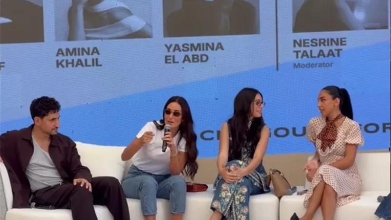 أمينة خليل تتحدث عن تعاونها وعلاقتها بالمخرج كريم الشناوي: يحترم عقل الممثل