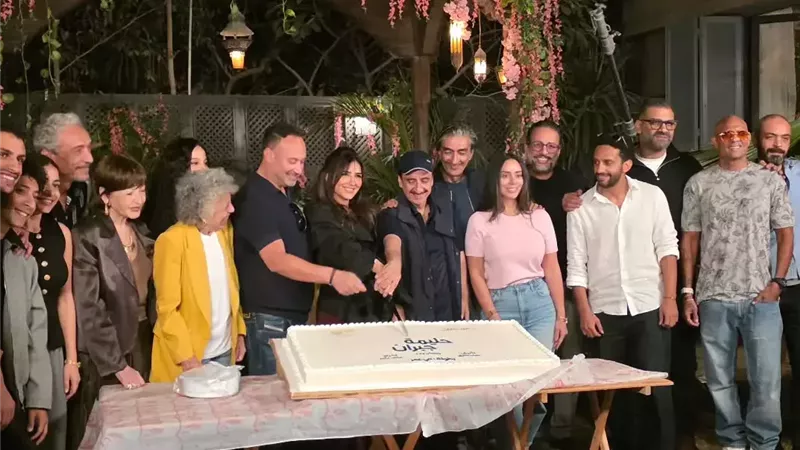 مي عمر تحتفي بإنطلاق تصوير مسلسل 